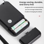 Portable FM/AM Clock-Controlled Stereo Pocket Radio Player, For EU, For US – Bild 6