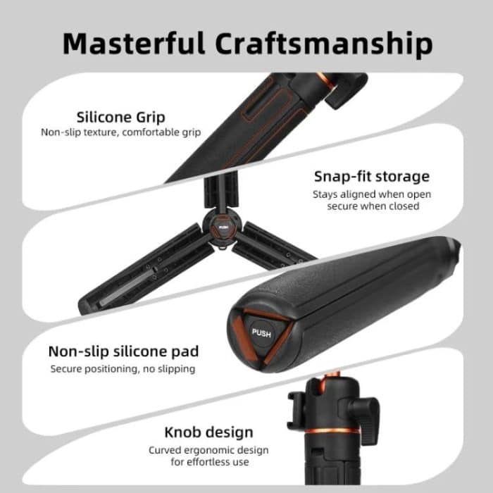 Flymile 20-54cm Magnetic Quick-Release Tripod for Insta360 Ace Pro 2/X5/X4/X3/X2/Ace Pro/Ace – Bild 11