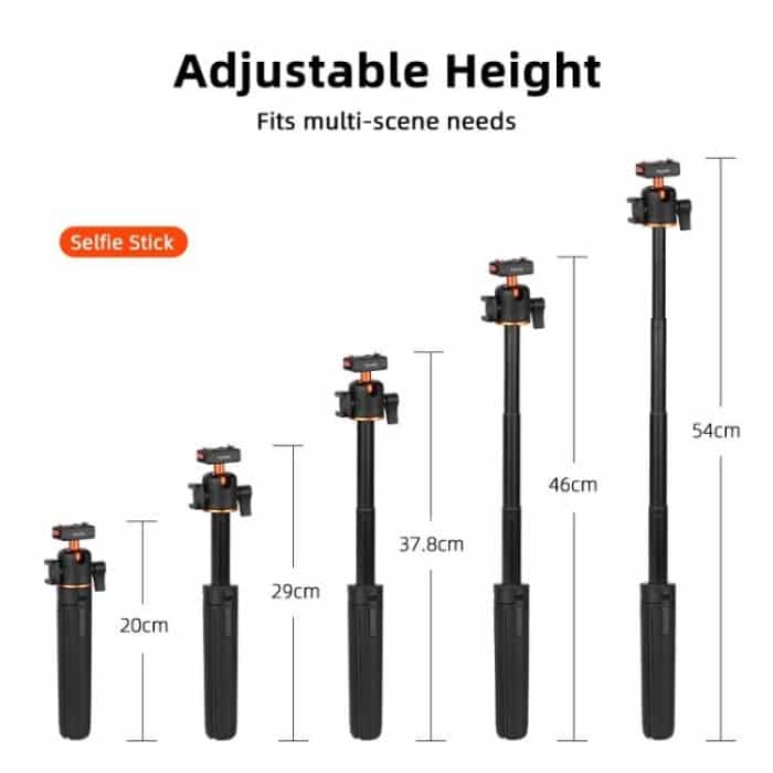 Flymile 20-54cm Magnetic Quick-Release Tripod for Insta360 Ace Pro 2/X5/X4/X3/X2/Ace Pro/Ace – Bild 5