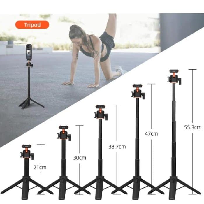 Flymile 20-54cm Magnetic Quick-Release Tripod for Insta360 Ace Pro 2/X5/X4/X3/X2/Ace Pro/Ace – Bild 6