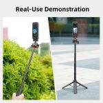 Flymile 20-54cm Magnetic Quick-Release Tripod for Insta360 Ace Pro 2/X5/X4/X3/X2/Ace Pro/Ace – Bild 10