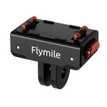 Flymile Plastic Magnetic Quick-Release Base For Insta360 Ace Pro 2/X5/X4/X3/X2/Ace Pro/Ace, 2-claw