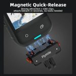 Flymile Plastic Magnetic Quick-Release Base For Insta360 Ace Pro 2/X5/X4/X3/X2/Ace Pro/Ace, 2-claw – Bild 3
