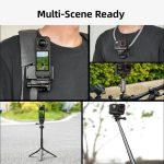 Flymile Magnetic Quick-Release Base 1/4 Inch Thread Foldable Extension Kit for Insta360 Ace Pro 2/Ace Pro/Ace/X5/X4/X3/X2, 1/4 Inch Thread Foldable Kit – Bild 8