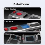 For DJI Osmo Action 5 Pro/4/3 Flymile Metal Protective Cage with Cold Shoe Mount – Bild 10