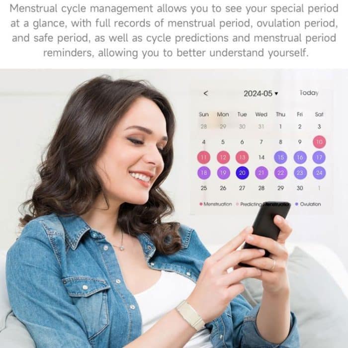 Dual PD Real-Time Heart Rate Blood Oxygen Real-Time Sleep Exercise Health Bracelet – Bild 13