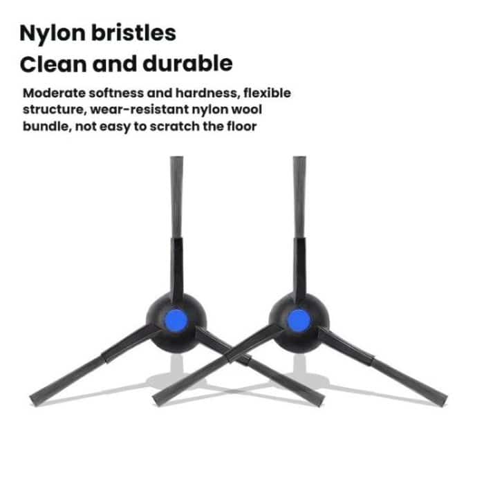 For Ecovacs Deebot T50 PRO / T50 PRO OMNI / T50 MAX PRO OMNI / T50 OMNI Replacement Parts, 17 In 1 Kit, Main Brush, 4pcs Side Brush, 3pcs Fliter, 3pcs Dust Bag, 3pcs Carbon Dust Bag, Main Brush Cover, Dust Bin Without Filter – Bild 5