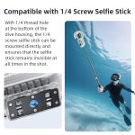 Für Insta360 X5 AMagisn 60m/196ft Tauchen Fall Quick-Release Voll Unsichtbare Wasserdichte Unterwasser Gehäuse – Bild 5