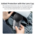 Für Insta360 X5 AMagisn 60m/196ft Tauchen Fall Quick-Release Voll Unsichtbare Wasserdichte Unterwasser Gehäuse – Bild 6