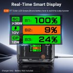 CYNOVA Fast Charging Hub for DJI Osmo 360/Action 5 Pro/4/3 With 1.14 inch TFT LCD Display, Charging Hub – Bild 5