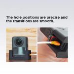 For DJI Osmo 360 Action Camera CYNOVA Silicone Mount Base Desktop & Car Holder, Desktop Base – Bild 4