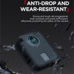 For DJI Osmo 360 CYNOVA Silicone Case Anti-Scratch Shockproof Full Body Protective Cover – Bild 5