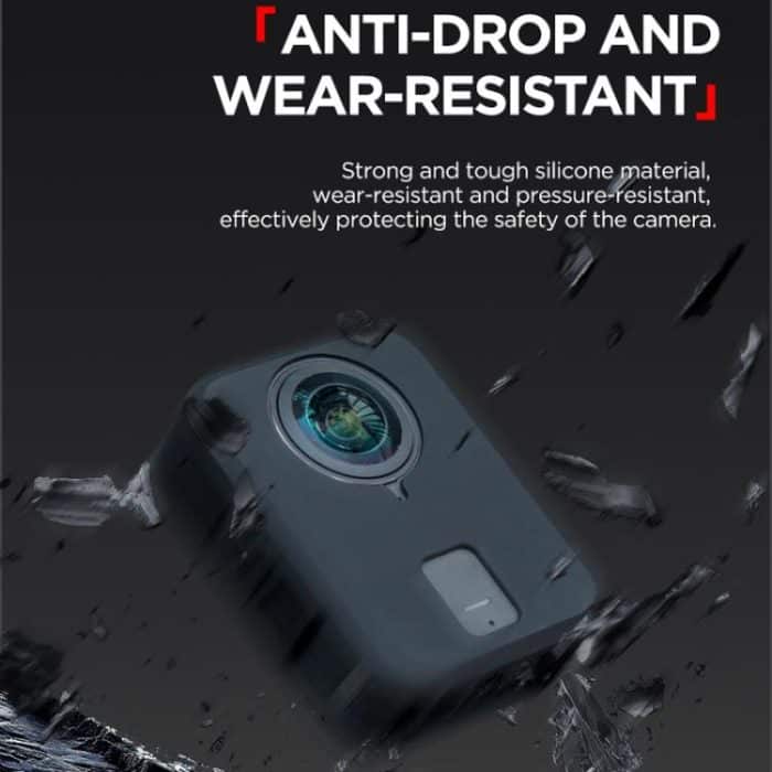 For DJI Osmo 360 CYNOVA Silicone Case Anti-Scratch Shockproof Full Body Protective Cover – Bild 5