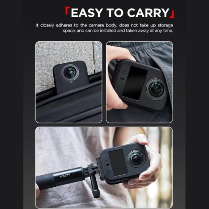 For DJI Osmo 360 CYNOVA Silicone Case Anti-Scratch Shockproof Full Body Protective Cover – Bild 7