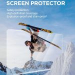 Für DJI Osmo 360 CYNOVA 2 Stück/Packung Displayschutzfolie aus gehärtetem Glas, Härtegrad 9H, kratzfest, Kameraobjektivfolie – Bild 2