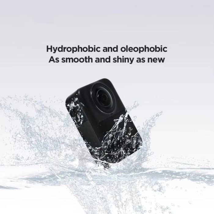 Für DJI Osmo 360 CYNOVA 2 Stück/Packung Displayschutzfolie aus gehärtetem Glas, Härtegrad 9H, kratzfest, Kameraobjektivfolie – Bild 5