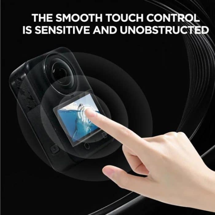 Für DJI Osmo 360 CYNOVA 2 Stück/Packung Displayschutzfolie aus gehärtetem Glas, Härtegrad 9H, kratzfest, Kameraobjektivfolie – Bild 8