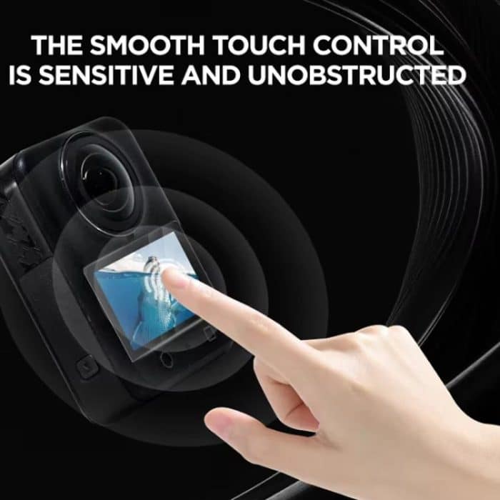 Für DJI Osmo 360 CYNOVA Displayschutzfolie aus gehärtetem Glas, automatisch ausgerichteter Installationsrahmen – Bild 8