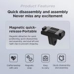 For DJI Osmo 360 CYNOVA Magnetic Quick-Release Base Adapter Camera Accessories, Magnetic  Adapter – Bild 3