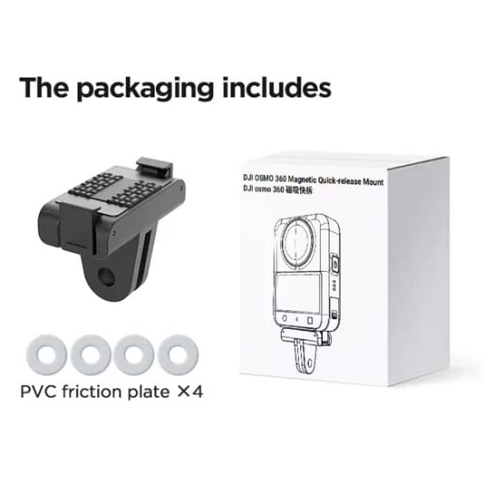 For DJI Osmo 360 CYNOVA Magnetic Quick-Release Base Adapter Camera Accessories, Magnetic  Adapter – Bild 7