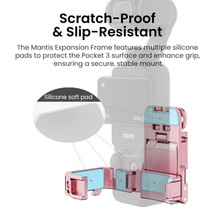 For DJI Pocket 3 aMagisn Mantis Extension Frame Magnetic Mount for Hands-Free Vlogging – Bild 13