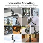 For DJI Pocket 3 aMagisn Mantis Extension Frame Magnetic Mount for Hands-Free Vlogging – Bild 4