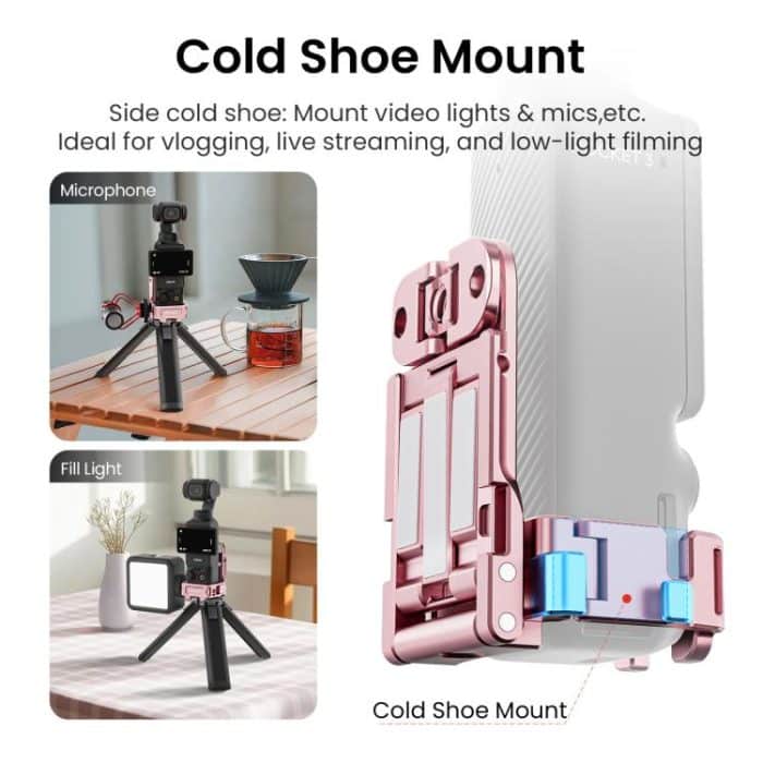 For DJI Pocket 3 aMagisn Mantis Extension Frame Magnetic Mount for Hands-Free Vlogging – Bild 7