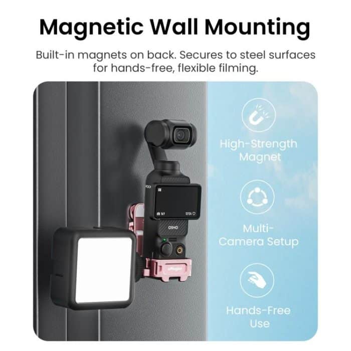 For DJI Pocket 3 aMagisn Mantis Extension Frame Magnetic Mount for Hands-Free Vlogging – Bild 8