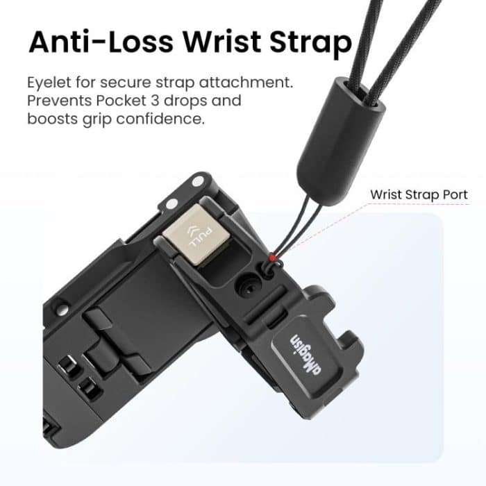 For DJI Pocket 3 aMagisn Mantis Extension Frame Magnetic Mount for Hands-Free Vlogging – Bild 10