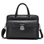 WEIXIER T616 Men Commuter Briefcase Large Capacity Document Laptop Bag
