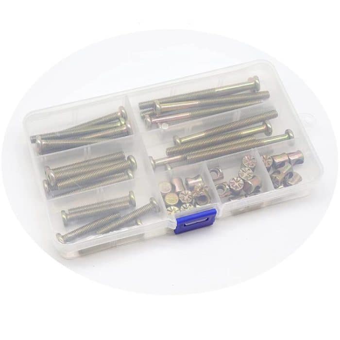 50pcs /Set M6 Colored Zinc Round Head Hexagon Socket Screw Set, 50pcs /Set – Bild 3