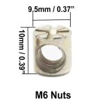 50pcs /Set M6 Colored Zinc Round Head Hexagon Socket Screw Set, 50pcs /Set – Bild 5