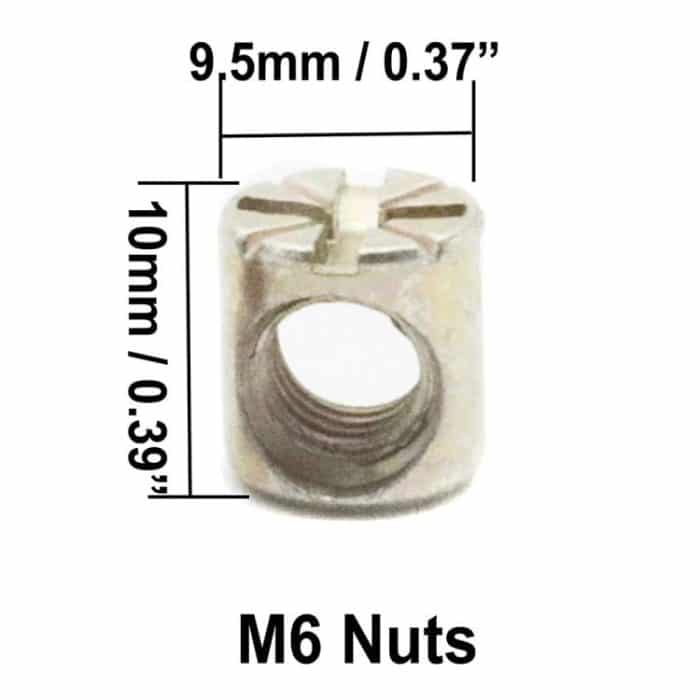 50pcs /Set M6 Colored Zinc Round Head Hexagon Socket Screw Set, 50pcs /Set – Bild 5