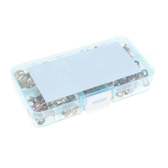 M6/M10 Automotive Fuel Line Mini Spring Hose Clamp Set, 75pcs /Set – Bild 2