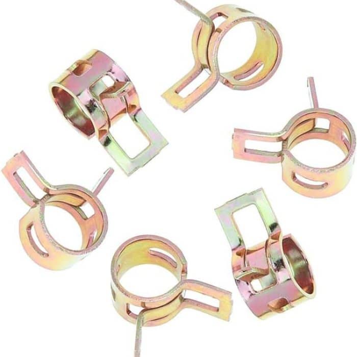 M6/M10 Automotive Fuel Line Mini Spring Hose Clamp Set, 75pcs /Set – Bild 4