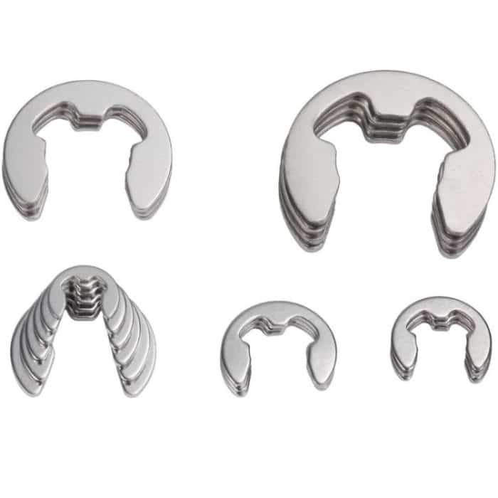 400pcs /Set 1.5-15mm Stainless Steel E-Type Open Circlips Boxed, 400pcs /Set – Bild 5