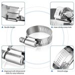 40pcs /Set Stainless Steel American-Style Heavy-Duty Clamp Kit, 40pcs /Set – Bild 3