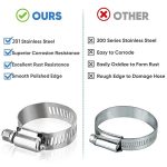 40pcs /Set Stainless Steel American-Style Heavy-Duty Clamp Kit, 40pcs /Set – Bild 4