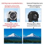 For Insta360 X5 Camera Anti-Fog Snap-On Protective Lens Cover Lens Guards – Bild 3