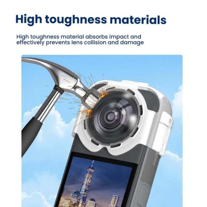 For Insta360 X5 Camera Anti-Fog Snap-On Protective Lens Cover Lens Guards – Bild 4