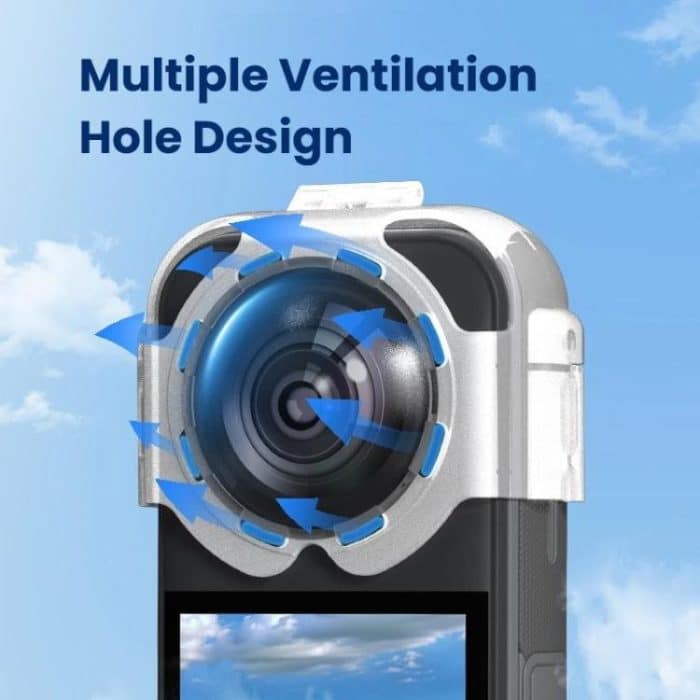 For Insta360 X5 Camera Anti-Fog Snap-On Protective Lens Cover Lens Guards – Bild 7