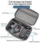 For DJI Osmo 360 Adventure Combo Flymile PU Leather Shoulder Bag Waterproof Crossbody Sling Bag – Bild 4