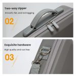 For DJI Osmo 360 Adventure Combo Flymile PU Leather Shoulder Bag Waterproof Crossbody Sling Bag – Bild 7