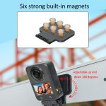 For DJI Osmo 360 Camera Magnetic Quick-Release Base Portable Desktop Stand – Bild 4