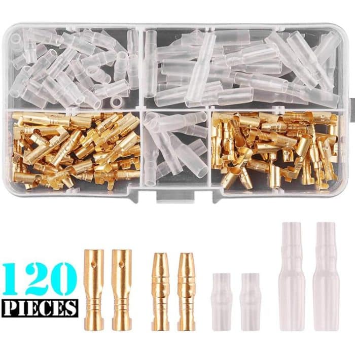 120pcs /Set Plug-in Spring Terminal Blocks + Housing Set, 120pcs /Set 3.9mm – Bild 2
