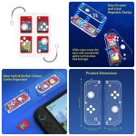 Für Nintendo Switch 2 JYS 5-in-1 Crystal Case Komplettschutzset inklusive Konsolengehäuse, Joy-con- und Pro-Controller-Abdeckung, Frontplatte, Spielekassettenhülle – Bild 12