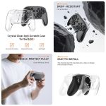 Für Nintendo Switch 2 JYS 5-in-1 Crystal Case Komplettschutzset inklusive Konsolengehäuse, Joy-con- und Pro-Controller-Abdeckung, Frontplatte, Spielekassettenhülle – Bild 7