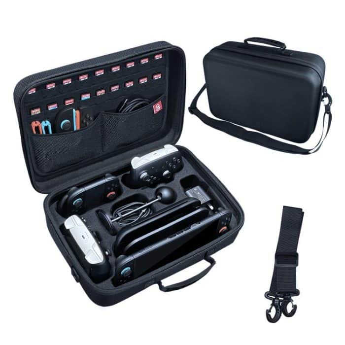 Für Nintendo Switch 2 JYS All-in-One-Aufbewahrungstasche mit Schultergurt, passend für Dock/Konsole/Pro-Controller/Kamera/Griff/Ladegerät – Bild 1