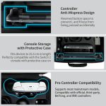 Für Nintendo Switch 2 JYS All-in-One-Aufbewahrungstasche mit Schultergurt, passend für Dock/Konsole/Pro-Controller/Kamera/Griff/Ladegerät – Bild 5