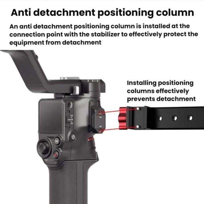 Gimbal Wooden Handle Chute Snail Gimbal Side Handle Grip,For DJI RS 4 Mini / 4 PRO / 3 / 3 Mini / 3 PRO / 2, Single Handle, With Chute, With Chute And Snail Gimbal – Bild 6